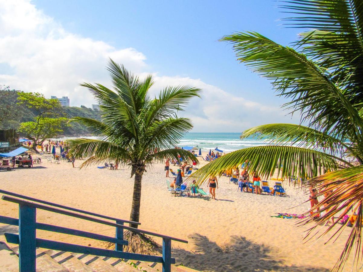 Apto C Wi-Fi A 180M Da Praia Do Tombo - Guaruja Daire Dış mekan fotoğraf